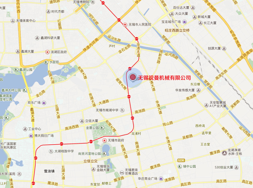 無(wú)錫銳曼機(jī)械有限公司 地址