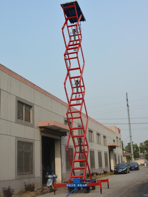 半電動液壓升降機